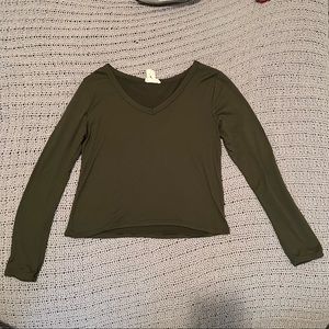 Olivia Rae long sleeve crop top